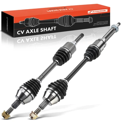 2 Pcs Front CV Axle Shaft Assembly