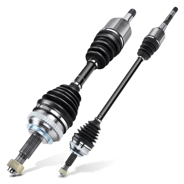 1987-1995 Dodge Caravan 2-Pc CV Axle Shaft Assembly Front Driver & Passenger A-Premium APCVA1607