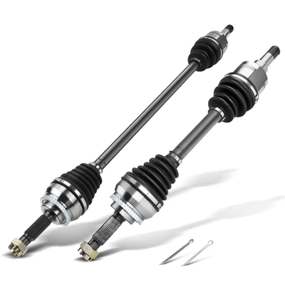 2 Pcs Front CV Axle Shaft Assembly