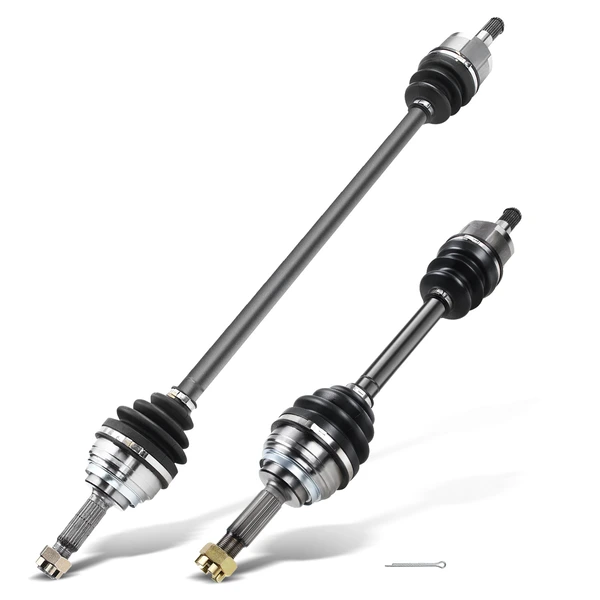 1992-1994 Plymouth Colt 2-Pc CV Axle Shaft Assembly Front Driver & Passenger A-Premium APCVA1535