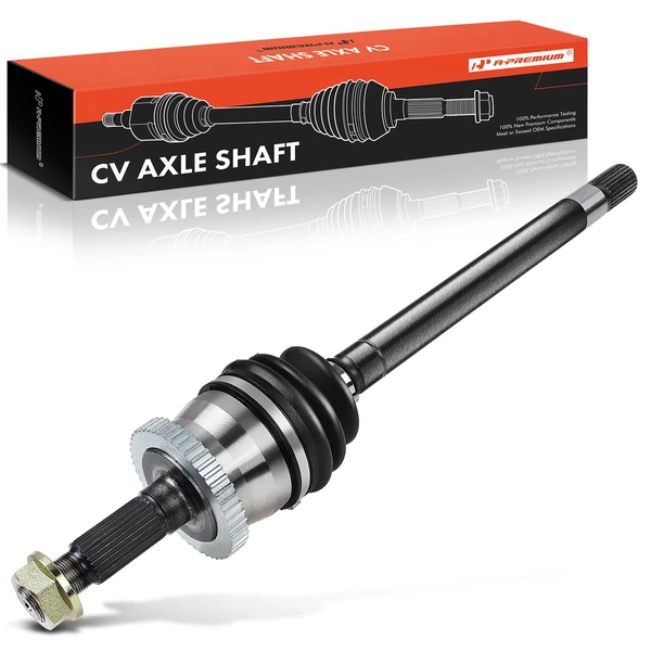 1999-2004 Jeep Grand Cherokee 1-Pc CV Axle Shaft Assembly Front Driver Side A-Premium APCVA370