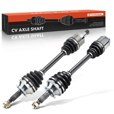 2 Pcs Front CV Axle Shaft Assembly