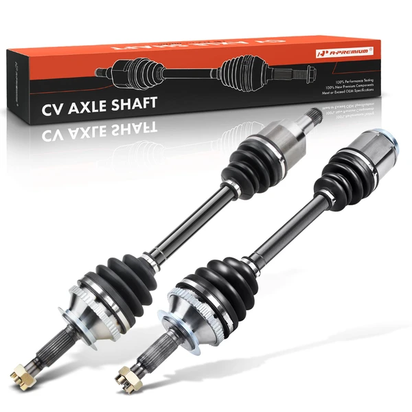2-Pc CV Axle Shaft Assembly Front Driver & Passenger A-Premium APCVA2596