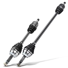 2002-2007 Mitsubishi Lancer 2pc CV Axle Shaft Assembly Front Driver & Passenger A-Premium APCVA1537