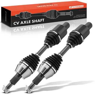 2 Pcs Front CV Axle Shaft Assembly