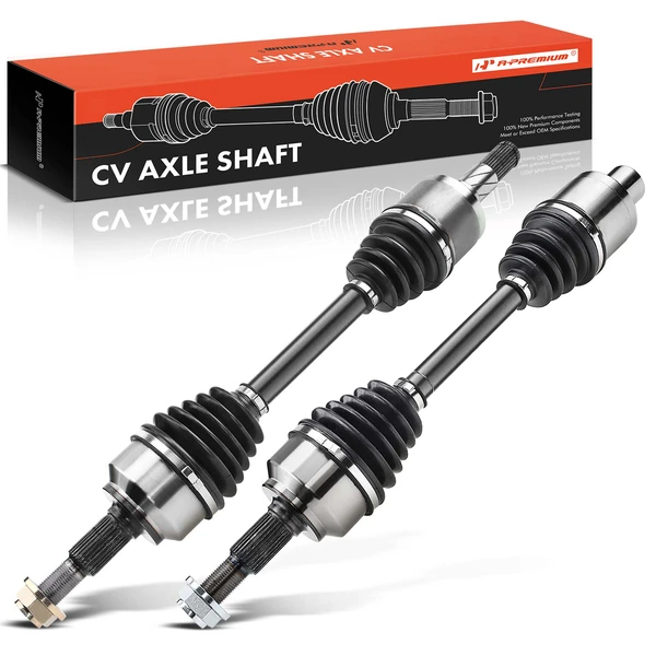 2006-2010 Jeep Commander 2-Pc CV Axle Shaft Assembly Front Driver & Passenger A-Premium APCVA1326