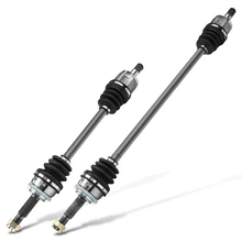 2 Pcs Front CV Axle Shaft Assembly for Hyundai Accent Dodge Kia Rio Rio5 Automatic