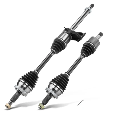 2 Pcs Front CV Axle Shaft Assembly