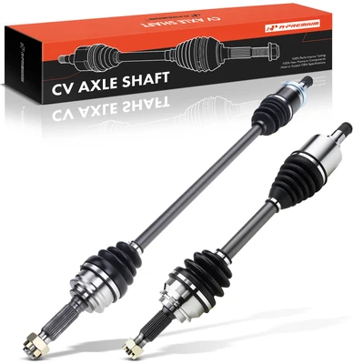 2 Pcs Front CV Axle Shaft Assembly