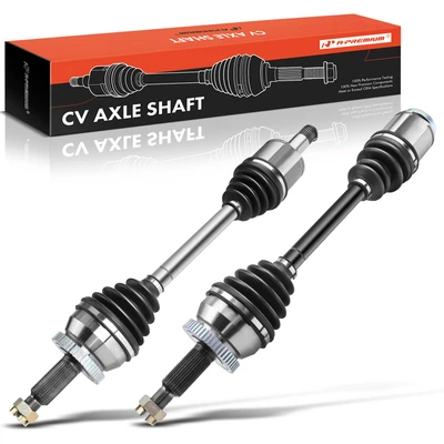 2 Pcs Front CV Axle Shaft Assembly