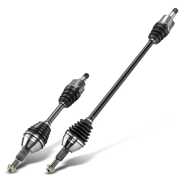 2008-2010 Dodge Grand Caravan 2-Pc CV Axle Shaft Assembly Front Driver & Passenger A-Premium APCVA1609