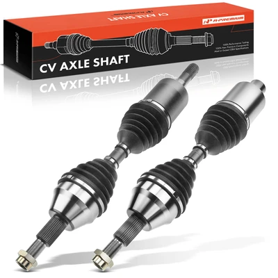 2 Pcs Front CV Axle Shaft Assembly