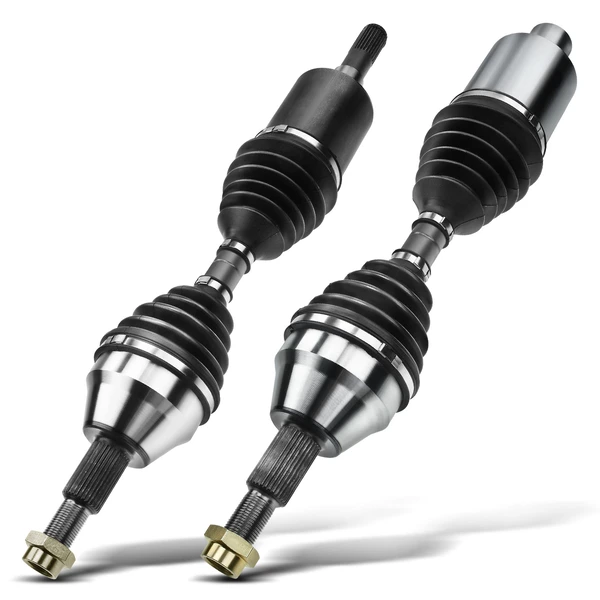 2007-2011 Dodge Nitro 2-Pc CV Axle Shaft Assembly Front Driver & Passenger A-Premium APCVA2214