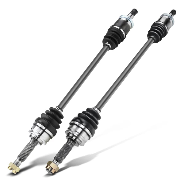 2007-2017 Jeep Compass 2-Pc CV Axle Shaft Assembly Rear Driver & Passenger A-Premium APCVA1274