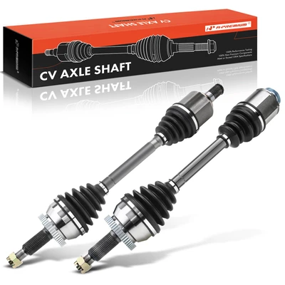2 Pcs Front CV Axle Shaft Assembly