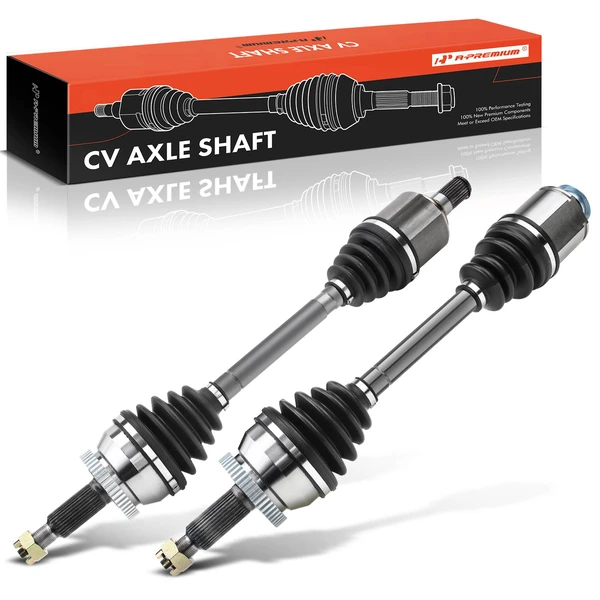 2-Pc CV Axle Shaft Assembly Front Driver & Passenger A-Premium APCVA1275