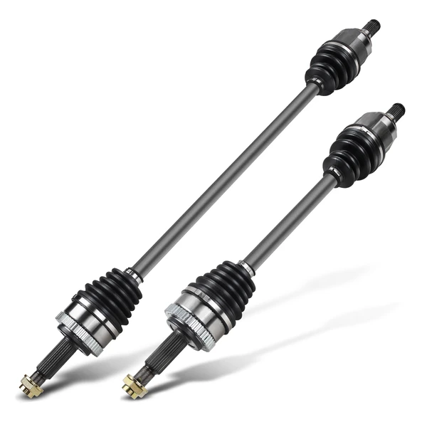 2-Pc CV Axle Shaft Assembly Front Driver & Passenger A-Premium APCVA1400