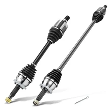 2 Pcs Front CV Axle Shaft Assembly