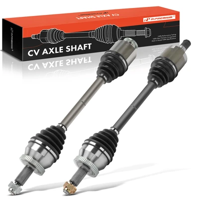 2 Pcs Front CV Axle Assembly