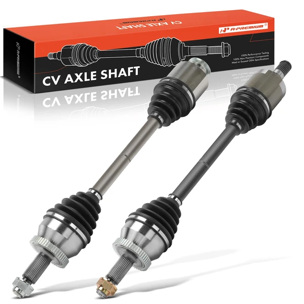 2-Pc CV Axle Shaft Assembly Front Driver & Passenger A-Premium APCVA3424