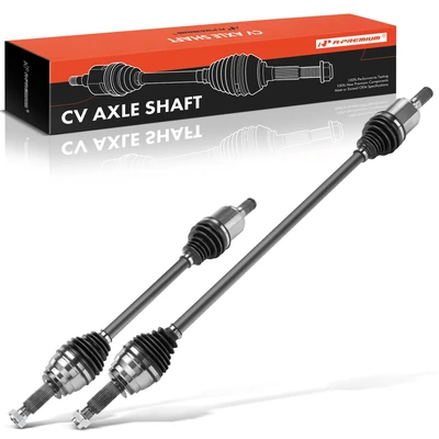2 Pcs Front CV Axle Assembly