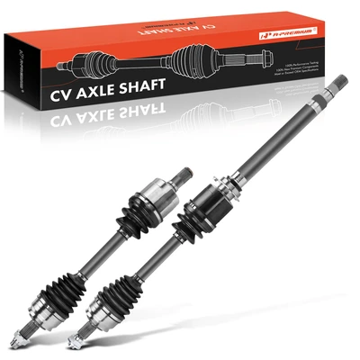 2 Pcs Front CV Axle Assembly