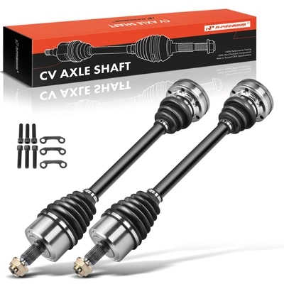 2 Pcs Rear CV Axle Shaft Assembly