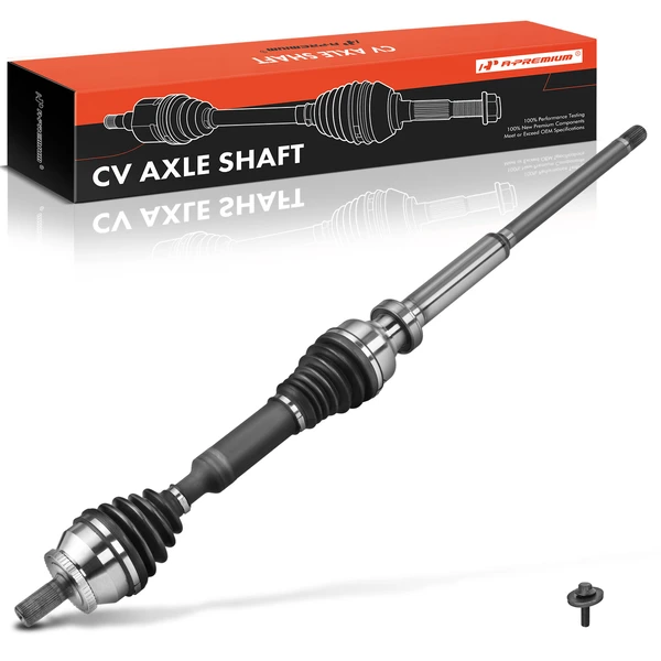 1-Pc CV Axle Shaft Assembly Front Passenger Side A-Premium APCVA2313