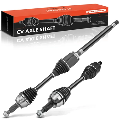 2 Pcs Front CV Axle Shaft Assembly
