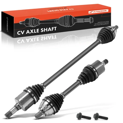 2 Pcs Front CV Axle Assembly
