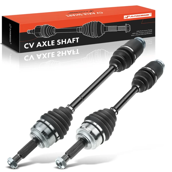 2-Pc CV Axle Shaft Assembly Front Driver & Passenger A-Premium APCVA2203