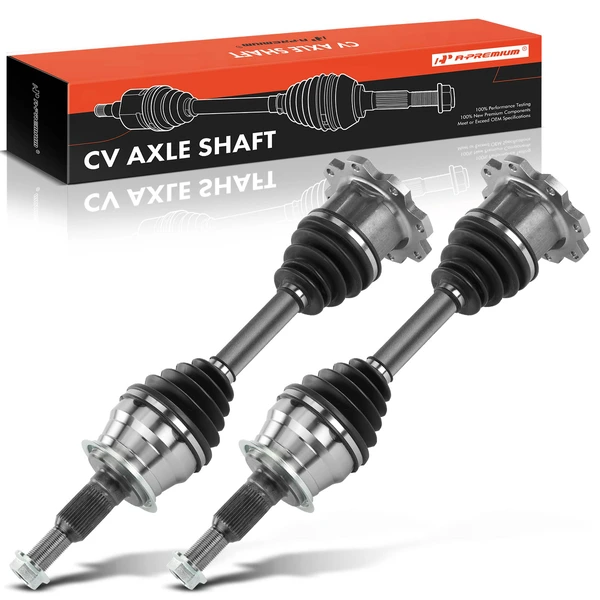 2-Pc CV Axle Shaft Assembly Front Driver & Passenger A-Premium APCVA2860