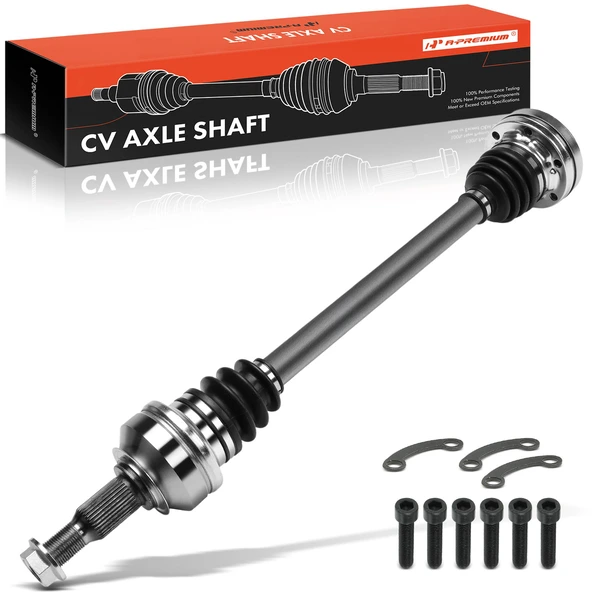 1-Pc CV Axle Assembly Rear Passenger A-Premium APCVA3766