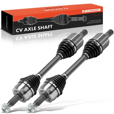 2 Pcs Front CV Axle Shaft Assembly