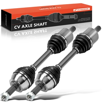 2 Pcs Front CV Axle Shaft Assembly