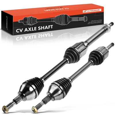 2 Pcs Front CV Axle Shaft Assembly
