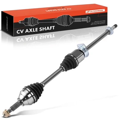 2012-2014 Ford Explorer 1pc CV Axle Shaft Assembly Front Right Passenger Side A-Premium APCVA2335
