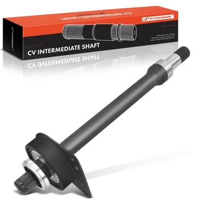 Front Passenger CV Intermediate Shaft with ABS Ring