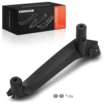 Passenger Black Interior Door Pull Handle Panel