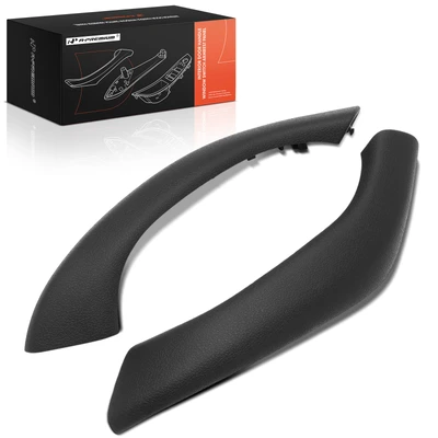 2 Pcs Driver & Passenger Interior Door Pull Handle Trim Cover Set