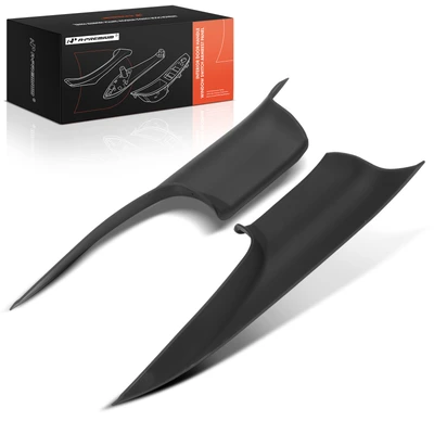 2 Pcs Front Driver & Passenger Interior Door Pull Handle Trim Cover