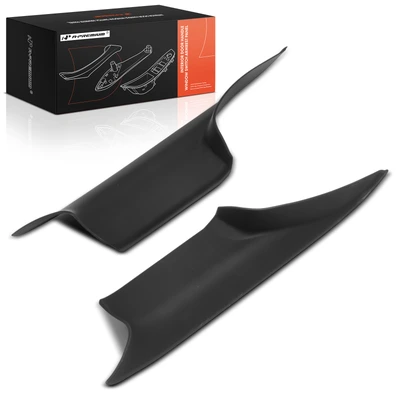2 Pcs Rear Driver & Passenger Interior Door Pull Handle Trim Cover