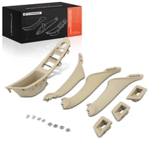 7 Pcs Driver & Passenger Oyster Interior Door Handle Panel Cover Trim Set
