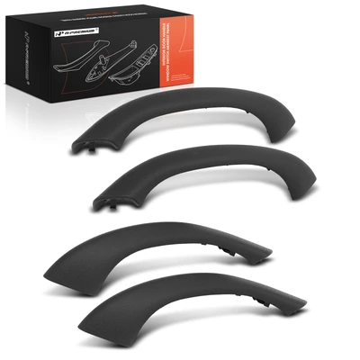 4 Pcs Driver & Passenger Interior Door Pull Handle Trim Cover Set