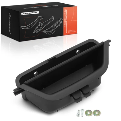 Driver Black Door Interior Inner Handle Pull Trim