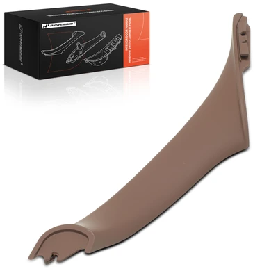 Driver Red Brown Interior Door Pull Handle Panel
