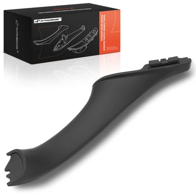 Passenger Black Interior Door Handle Shell
