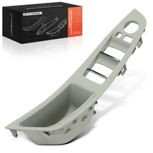 Front Driver Gray Interior Door Handle Window Switch Armrest Panel