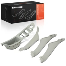 4 Pcs Driver & Passenger Gray Interior Door Handle Panel Cover Trim Set
