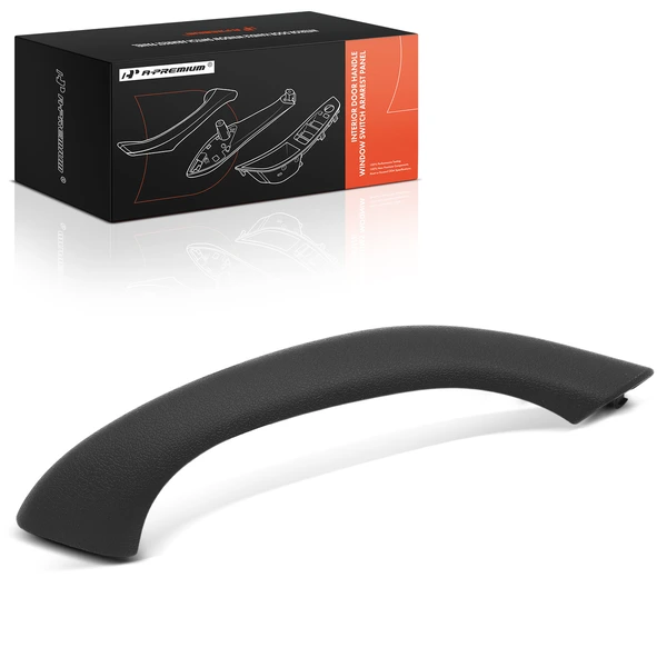 Driver Black Interior Door Pull Handle Trim Cover for BMW F48 F39 X1 X2 2018-2023